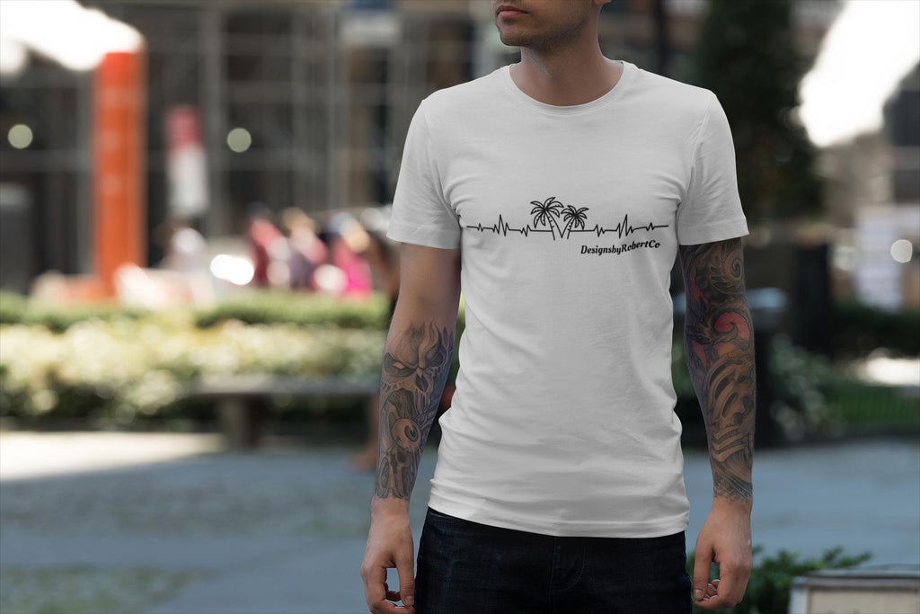 Tropical t-shirt for everyday wear