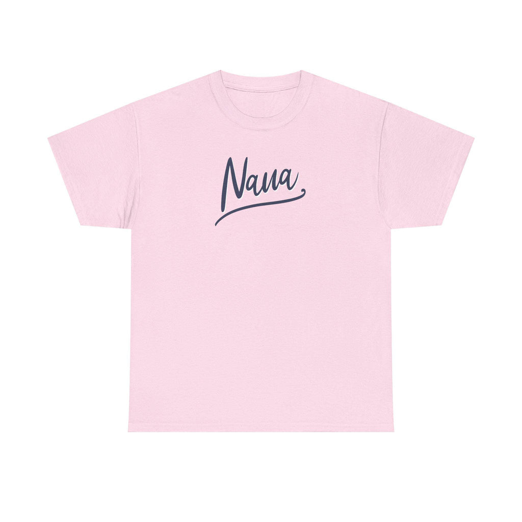 Nana Unisex Heavy Cotton Tee, Gift for Grandma, Comfortable Casual Shirt, Mother's Day Gift, Family Gatherings