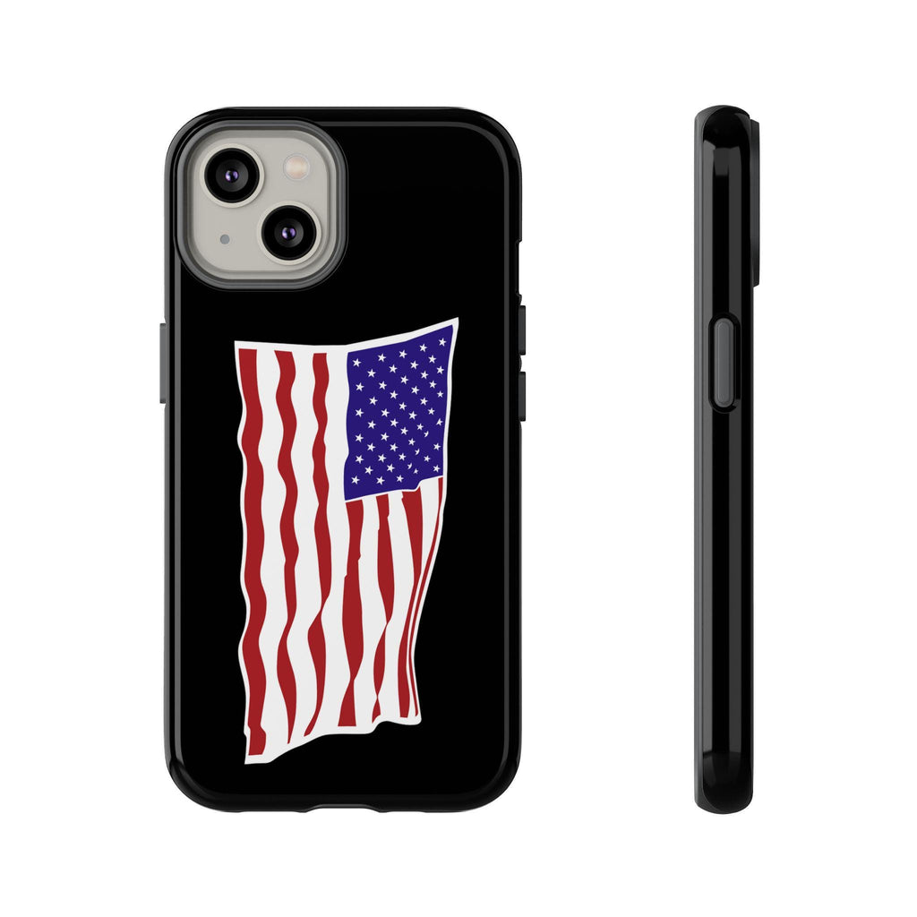 American Flag iPhone Case, Tough Cases, Patriotic Gift, USA Pride, Independence Day, Veteran's Day, Custom Phone Cover