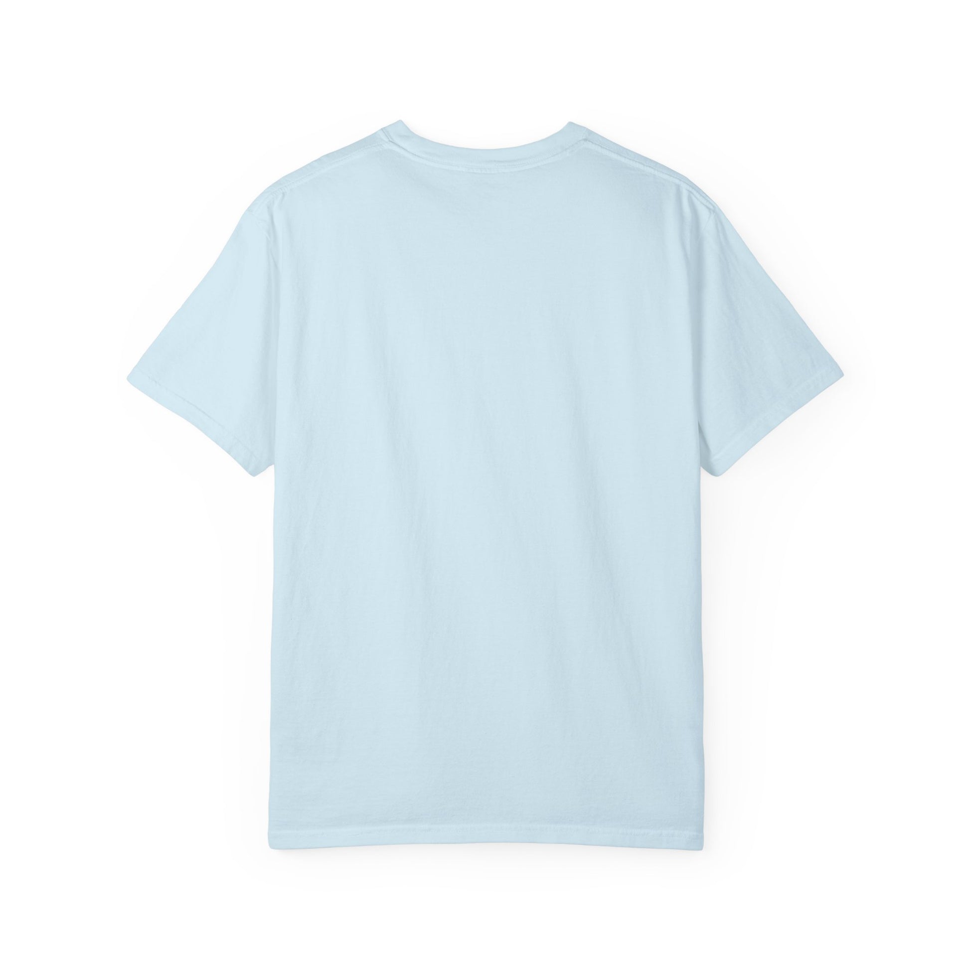 White Tee with Detailed Lying Tiger Illustration