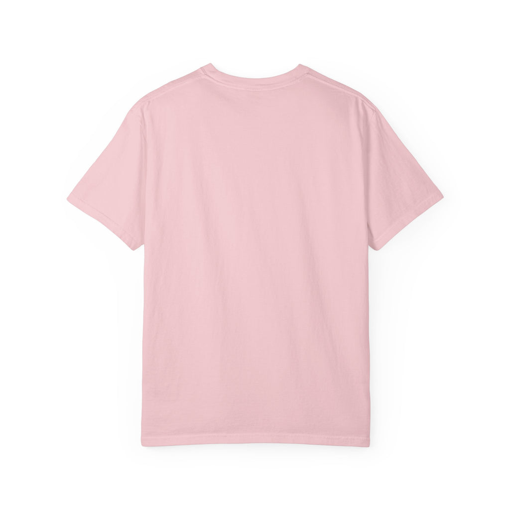 White Tee with Detailed Lying Tiger Illustration