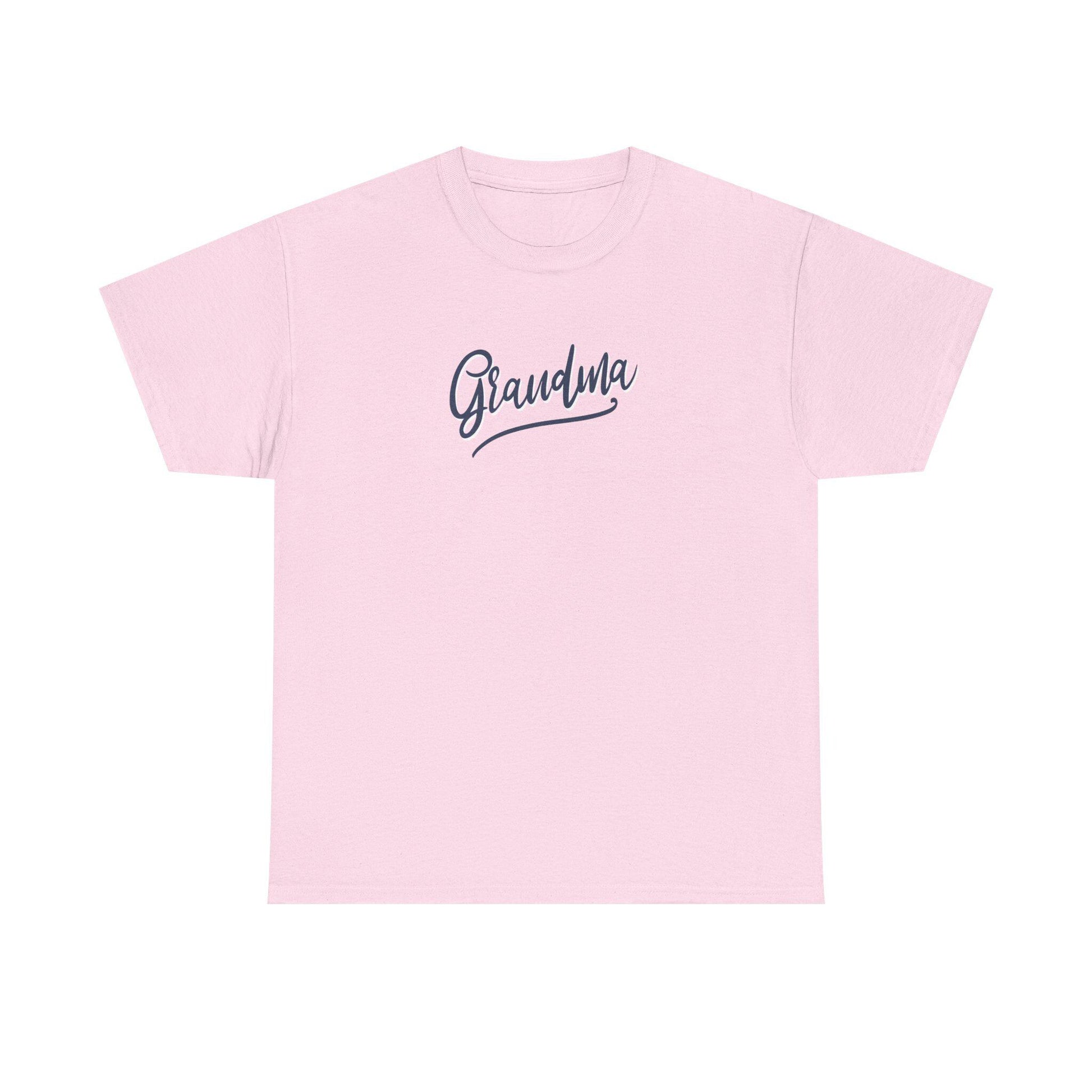 Grandma Unisex Heavy Cotton Tee, Gift for Grandma, Mother's Day Gift, Family Reunion Shirt, Comfortable Everyday Wear