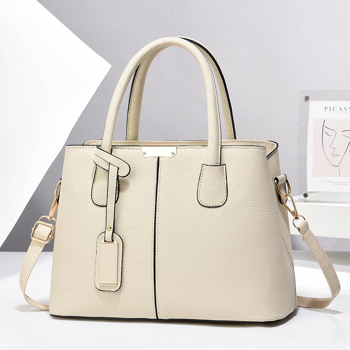 Crossbody Bags Leather Handbags Ladies Large Capacity Tote Bag Female Square Shoulder Bags New Fashion Crossbody Bags