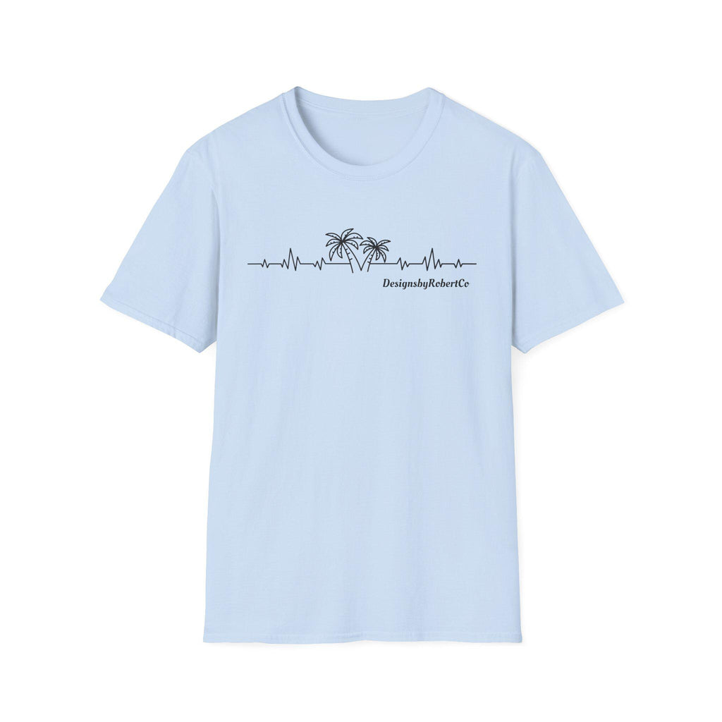 Tropical t-shirt for everyday wear
