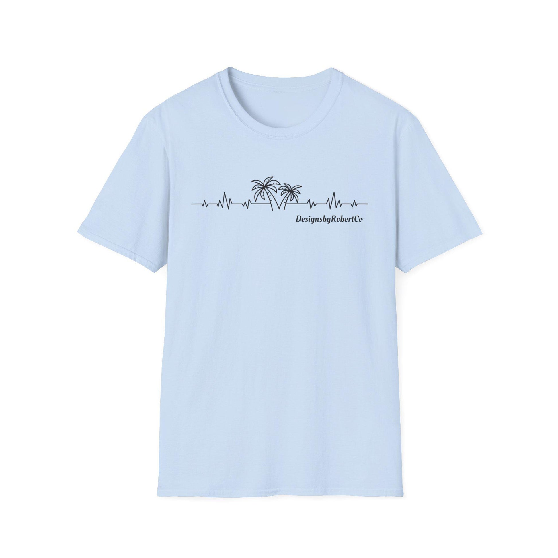 Tropical t-shirt for everyday wear