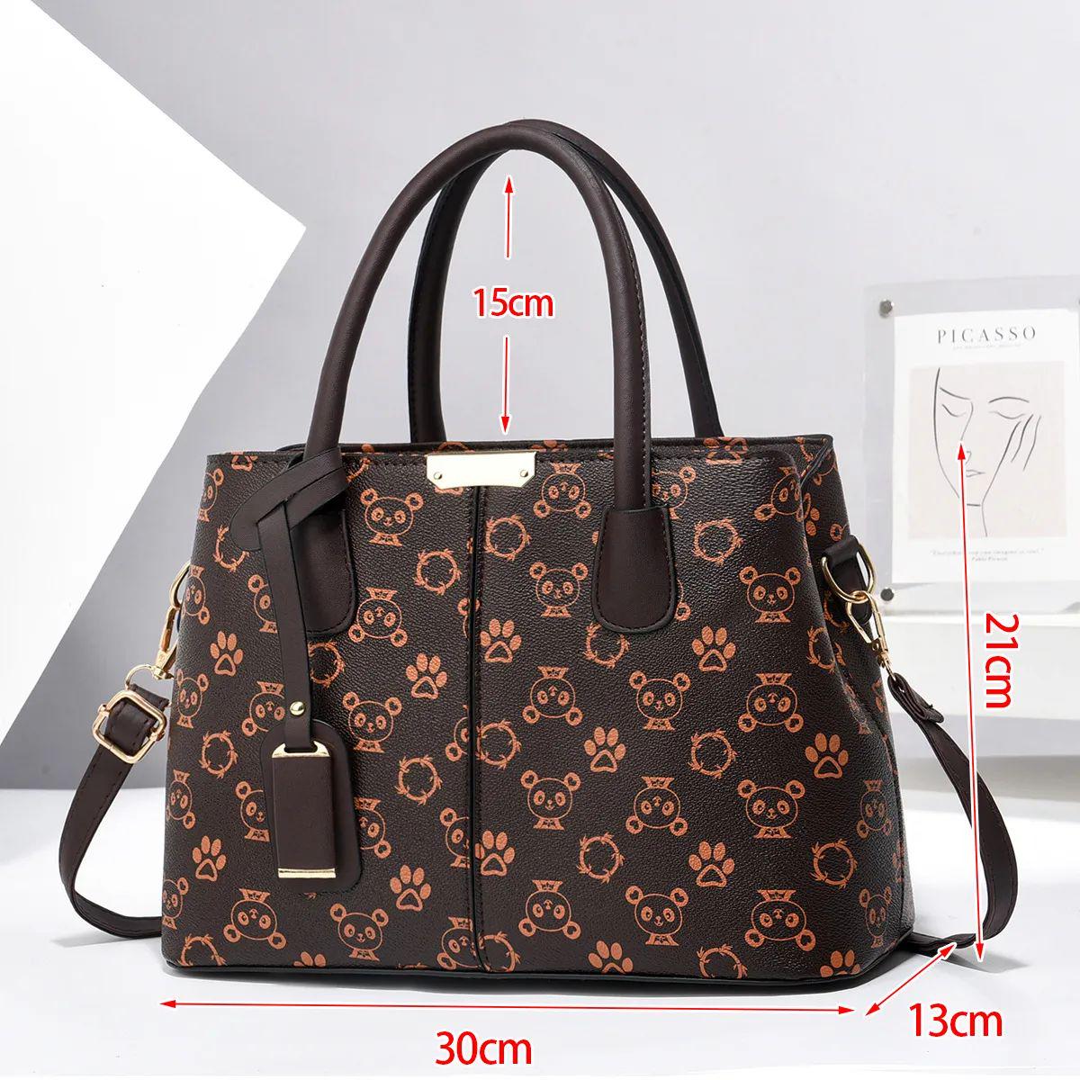 Crossbody Bags Leather Handbags Ladies Large Capacity Tote Bag Female Square Shoulder Bags New Fashion Crossbody Bags