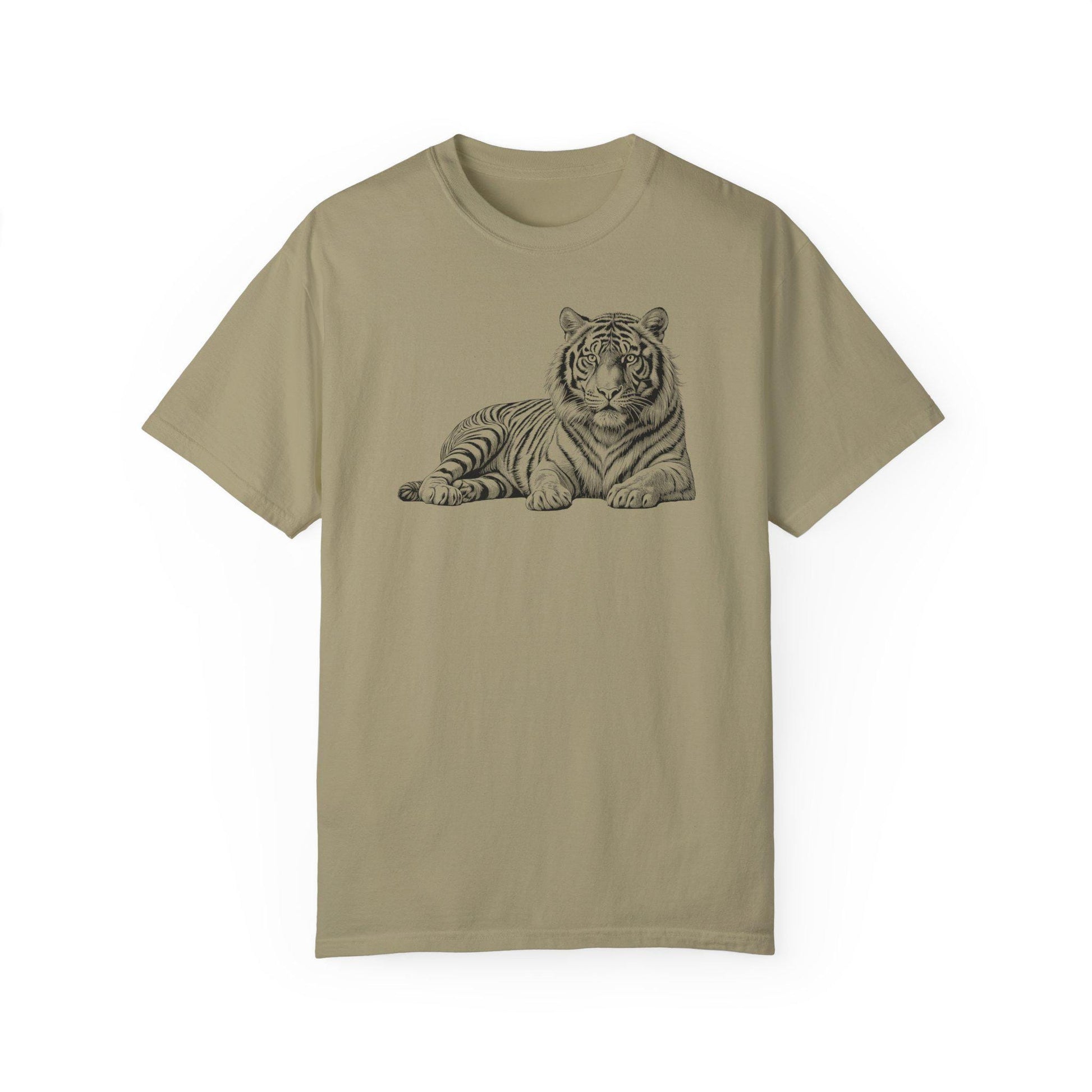 Tiger Graphic Unisex T-Shirt | Animal Lover Tee, Casual Wear, Wildlife Shirt, Gift for Nature Lovers, Comfort Fit