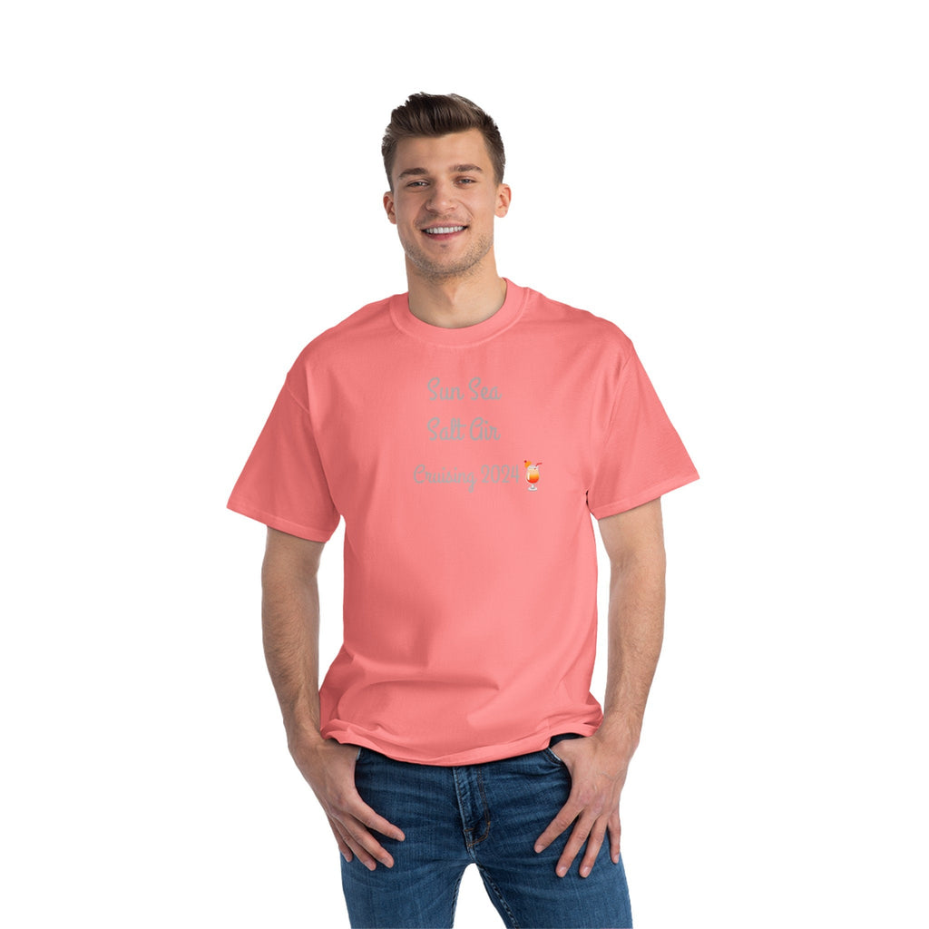 cruise T-Shirt Sun Sea Salt Air Cruising 2024 Beefy-T® Short-Sleeve T-Shirt