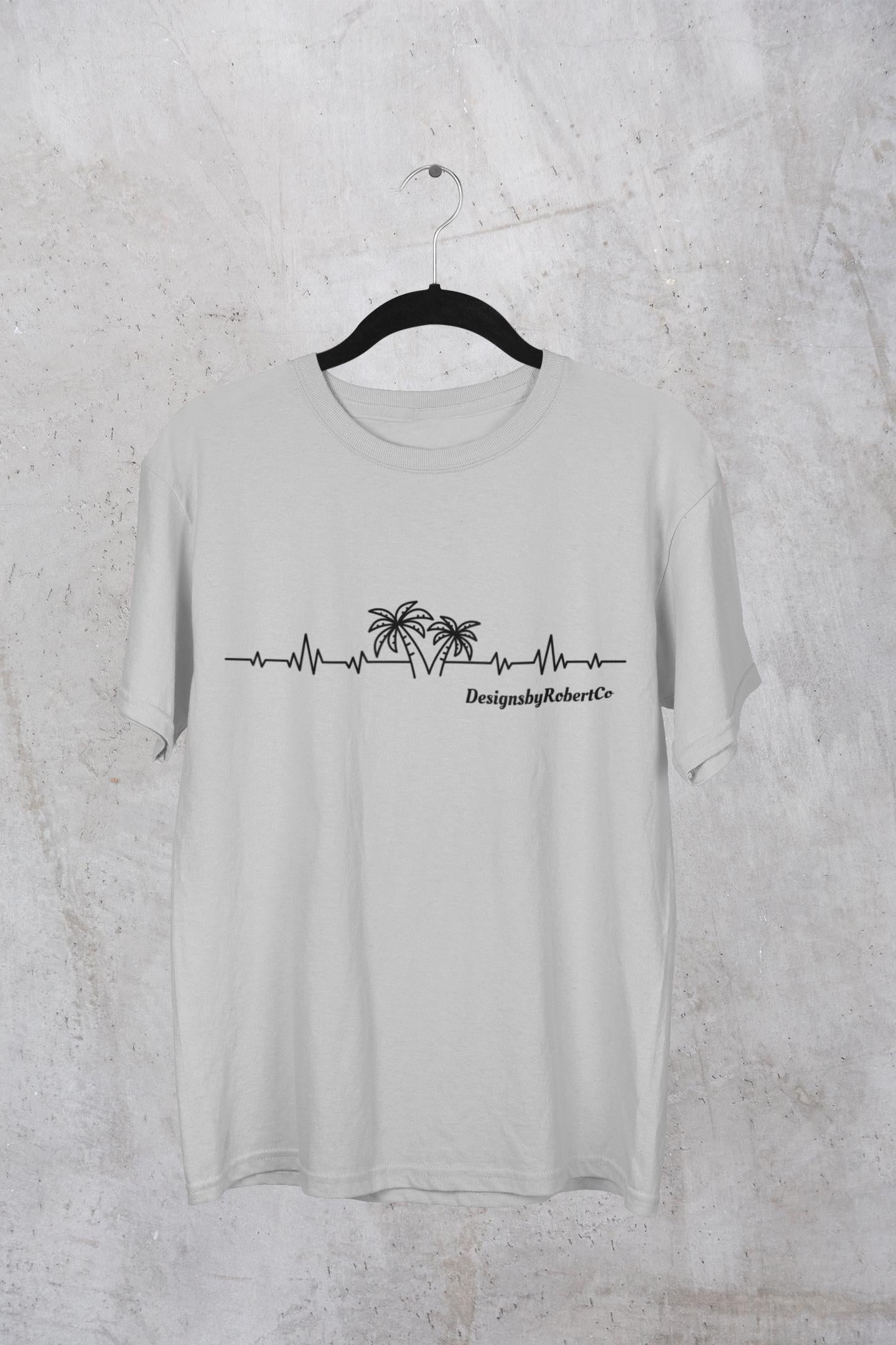 Tropical t-shirt for everyday wear