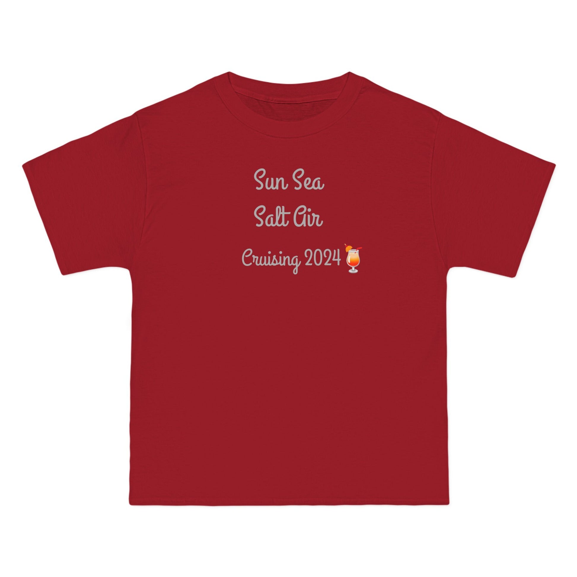 cruise T-Shirt Sun Sea Salt Air Cruising 2024 Beefy-T® Short-Sleeve T-Shirt