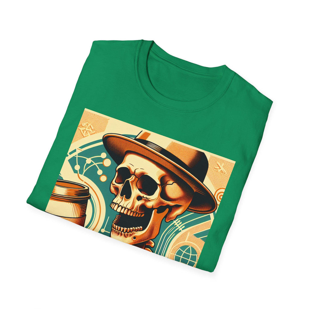 Fun spooky and scary Halloween t-shirt coffee to go