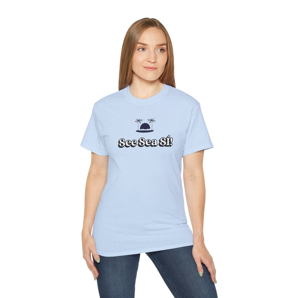 Sea See Si! Beach Cruise and Ocean Tee Shirt