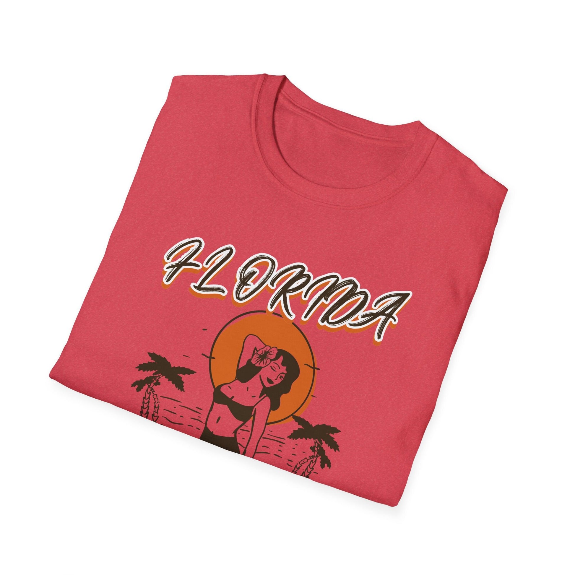 Women Retro Florida T-Shirt fun summer wear