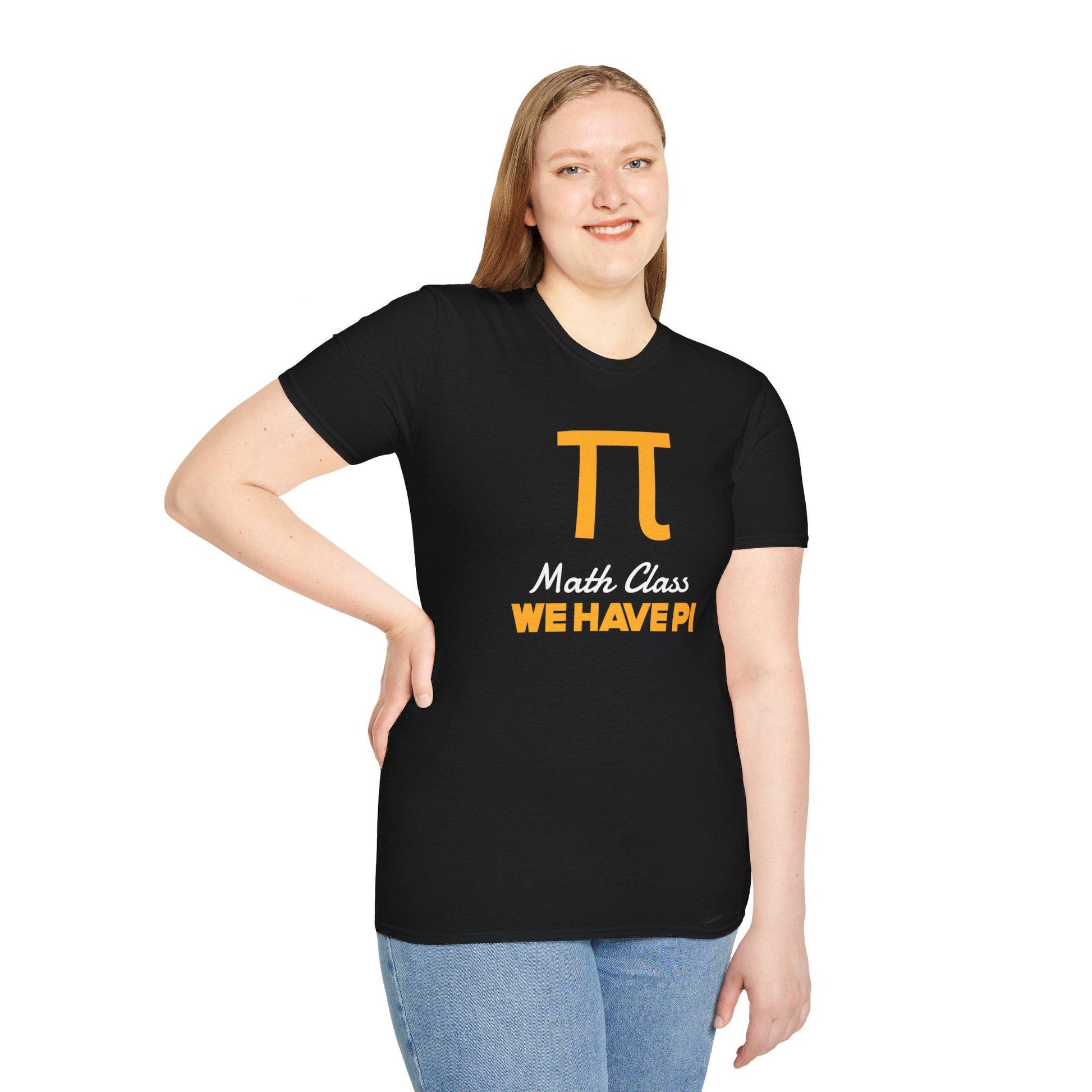 Back to school Math T-Shirt gift for teacher or math student Math class t-shirt "Math Class We have PI" back to school