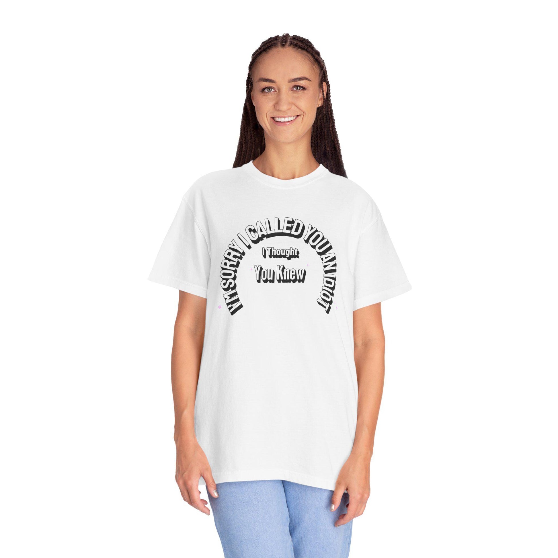 Funny T-Shirt for Casual Days, Gifts for Friends, Humor Tee, Relaxed Fit Shirt, Unisex Graphic Tee, funny gift, comfort colors T-Shirt