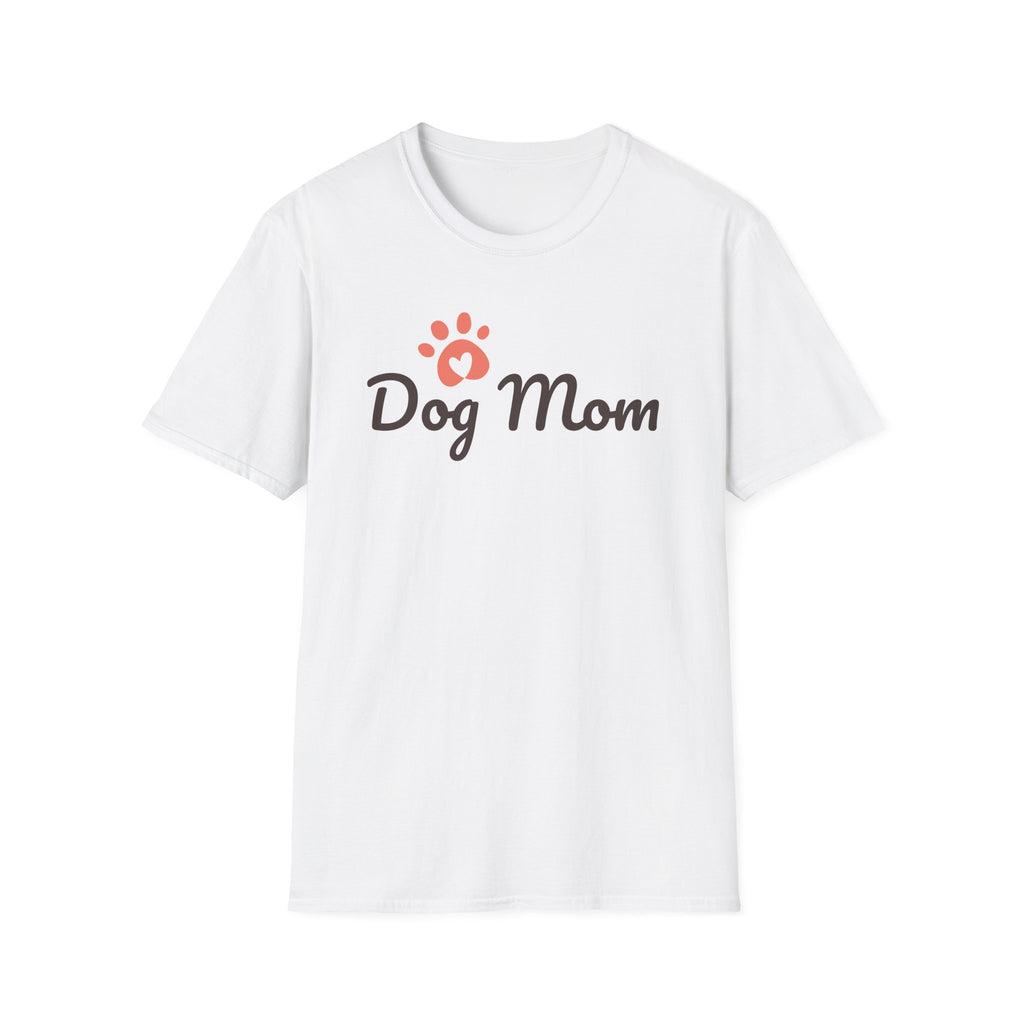 Dog Mom T-Shirt — Cute Paw Print Tee for Dog Lovers, Perfect Gift for Mother’s Day