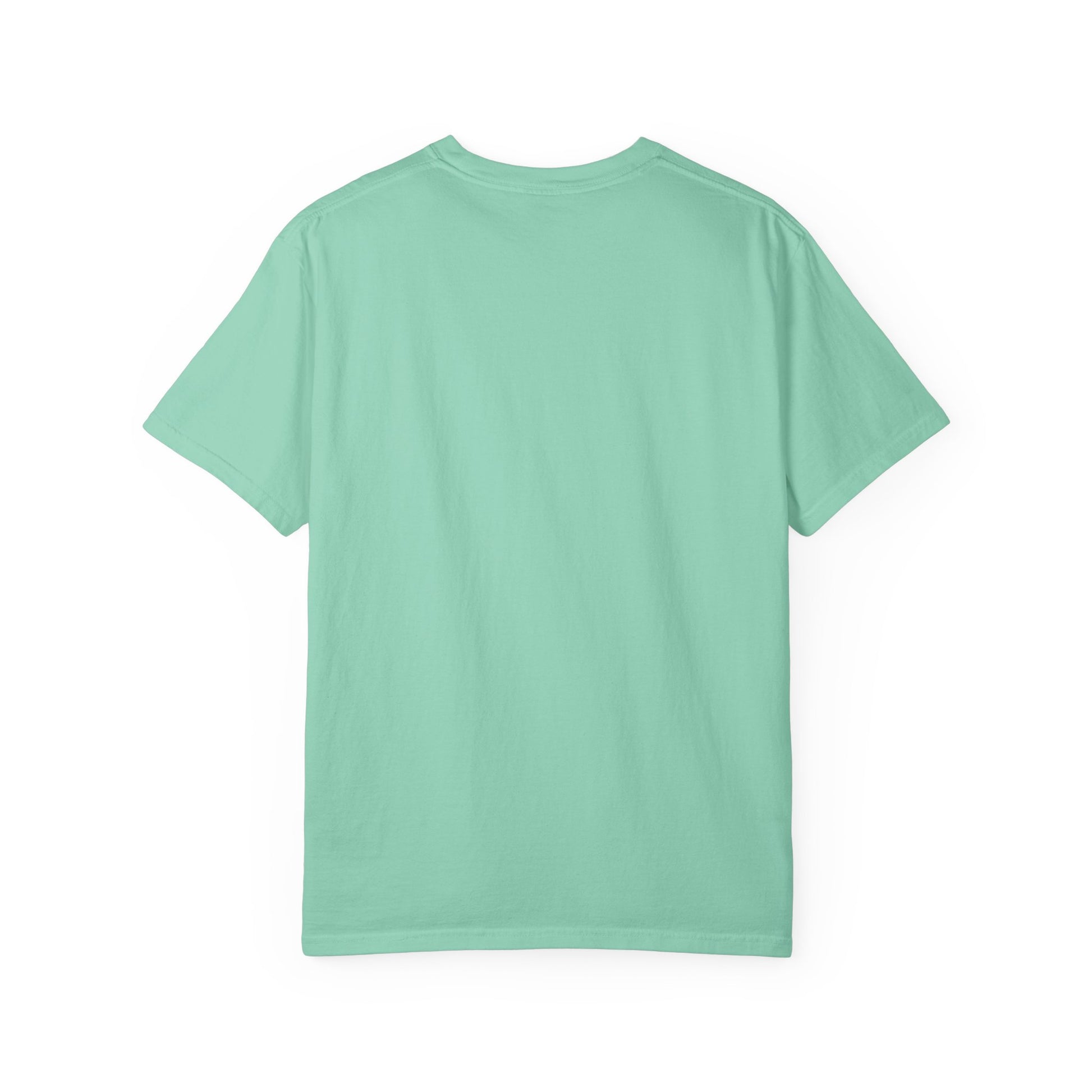 White Tee with Detailed Lying Tiger Illustration