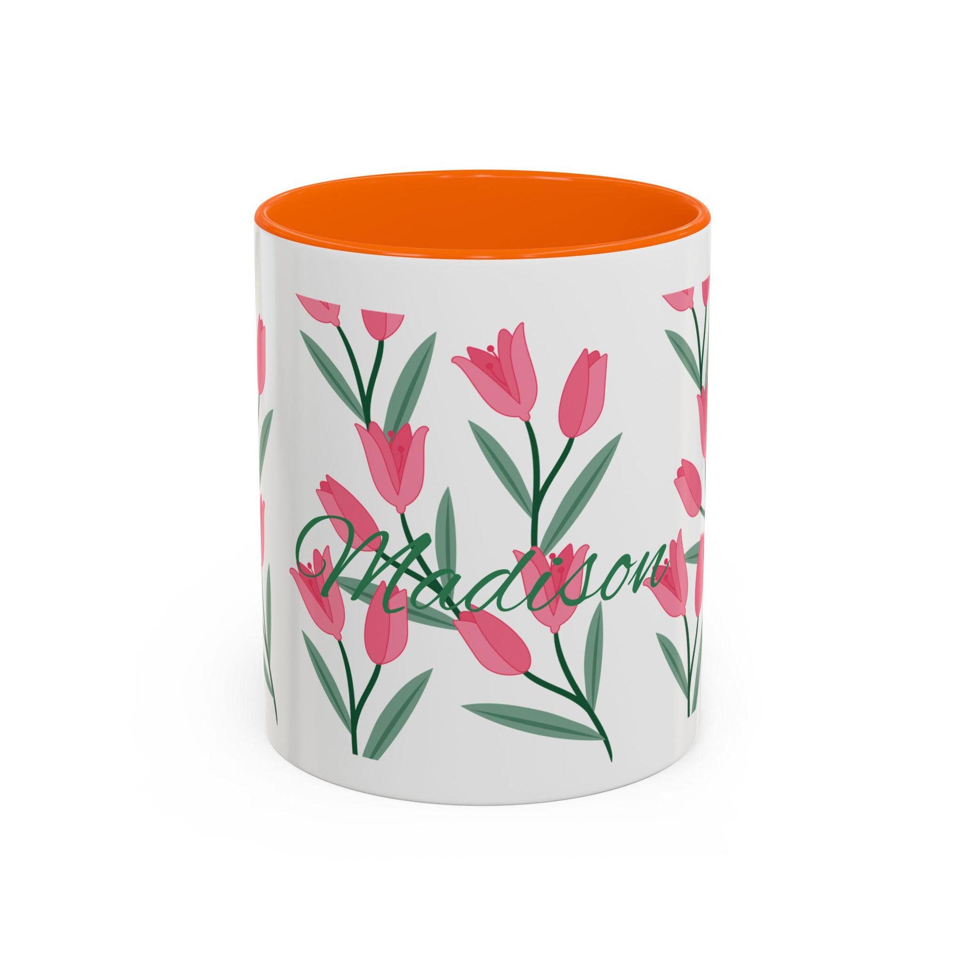 Personalized Colorful Matisse Accent Mug | Floral Art Lover Gift, Home Decor, Coffee Cup, Kitchenware, Unique Gift for Her