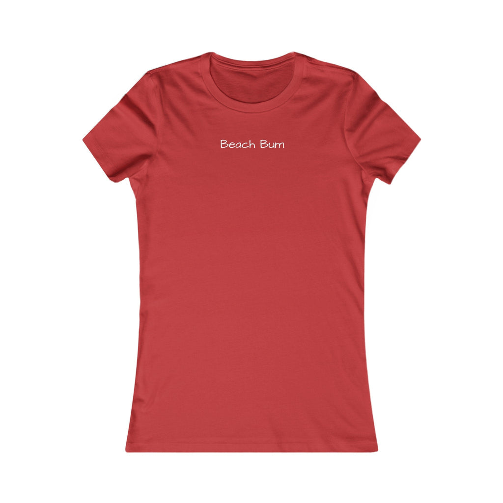 Beach Bum T-Shirt | Women's Summer Tee, Casual Style, Stylish & Comfy Beach Gift Shirt, Favorite Vacation Top