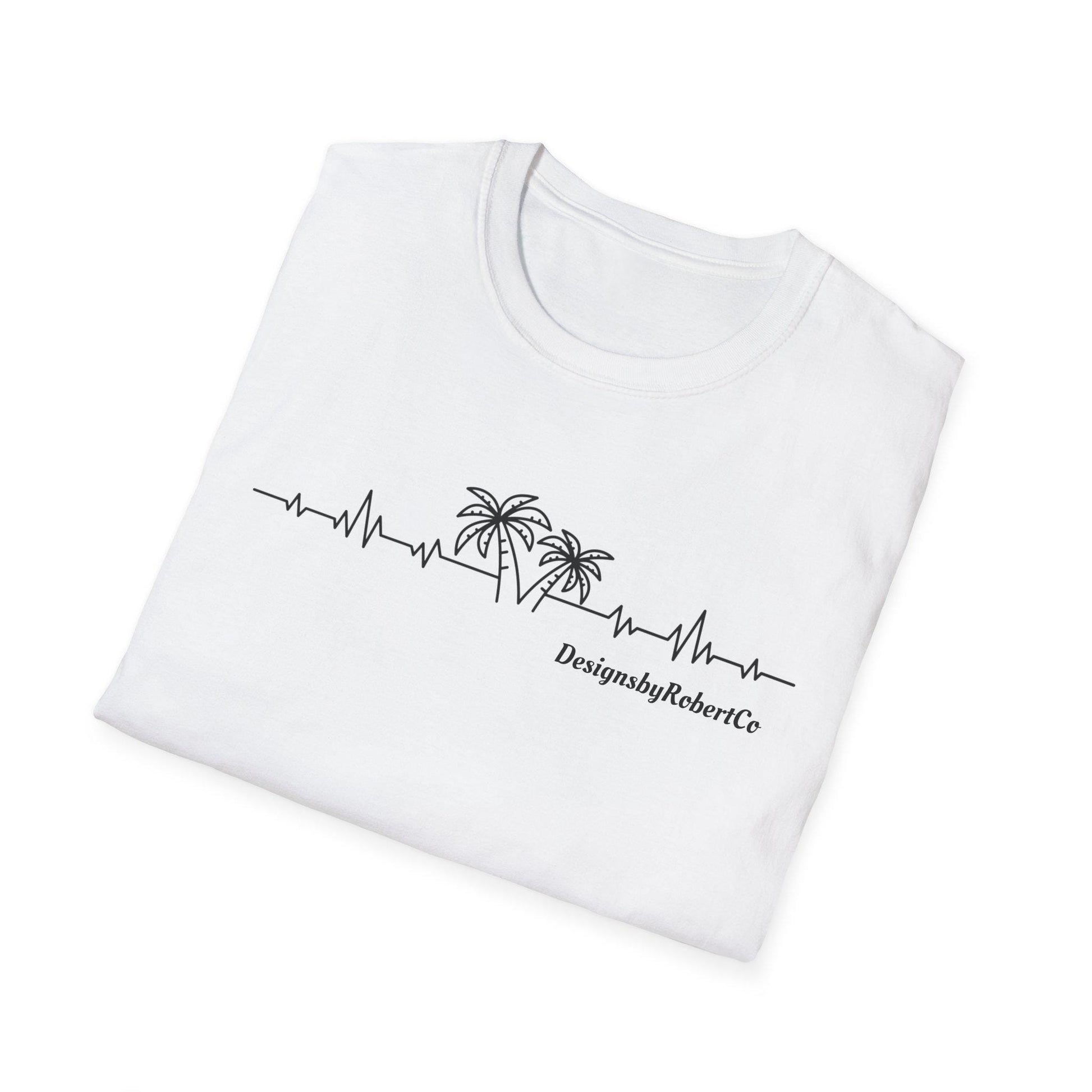 Tropical t-shirt for everyday wear