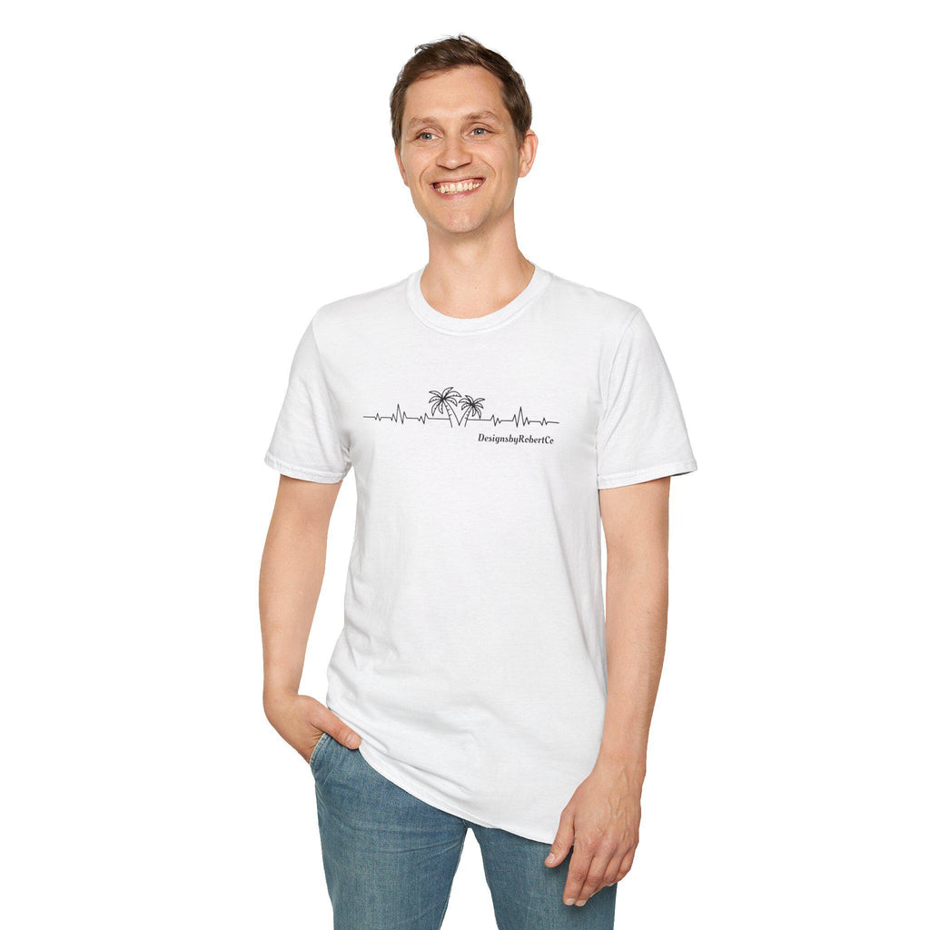 Tropical t-shirt for everyday wear