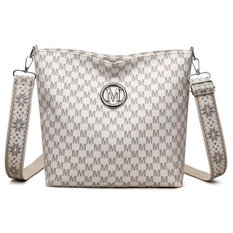 Crossbody or Shoulder Bag Soft Leather Retro Fashion Soft Leather Shoulder Bag