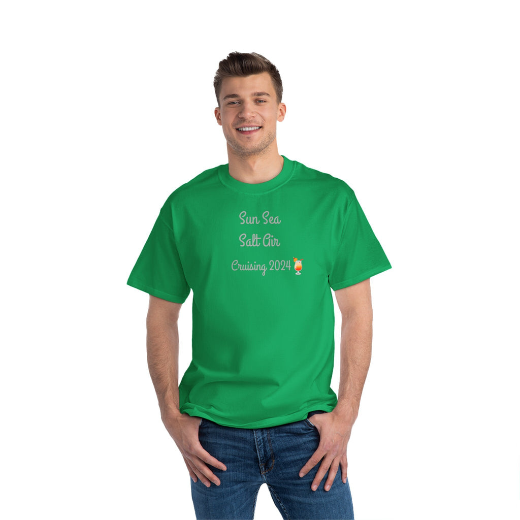 cruise T-Shirt Sun Sea Salt Air Cruising 2024 Beefy-T® Short-Sleeve T-Shirt