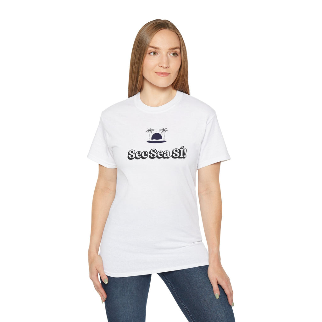 Sea See Si! Beach Cruise and Ocean Tee Shirt