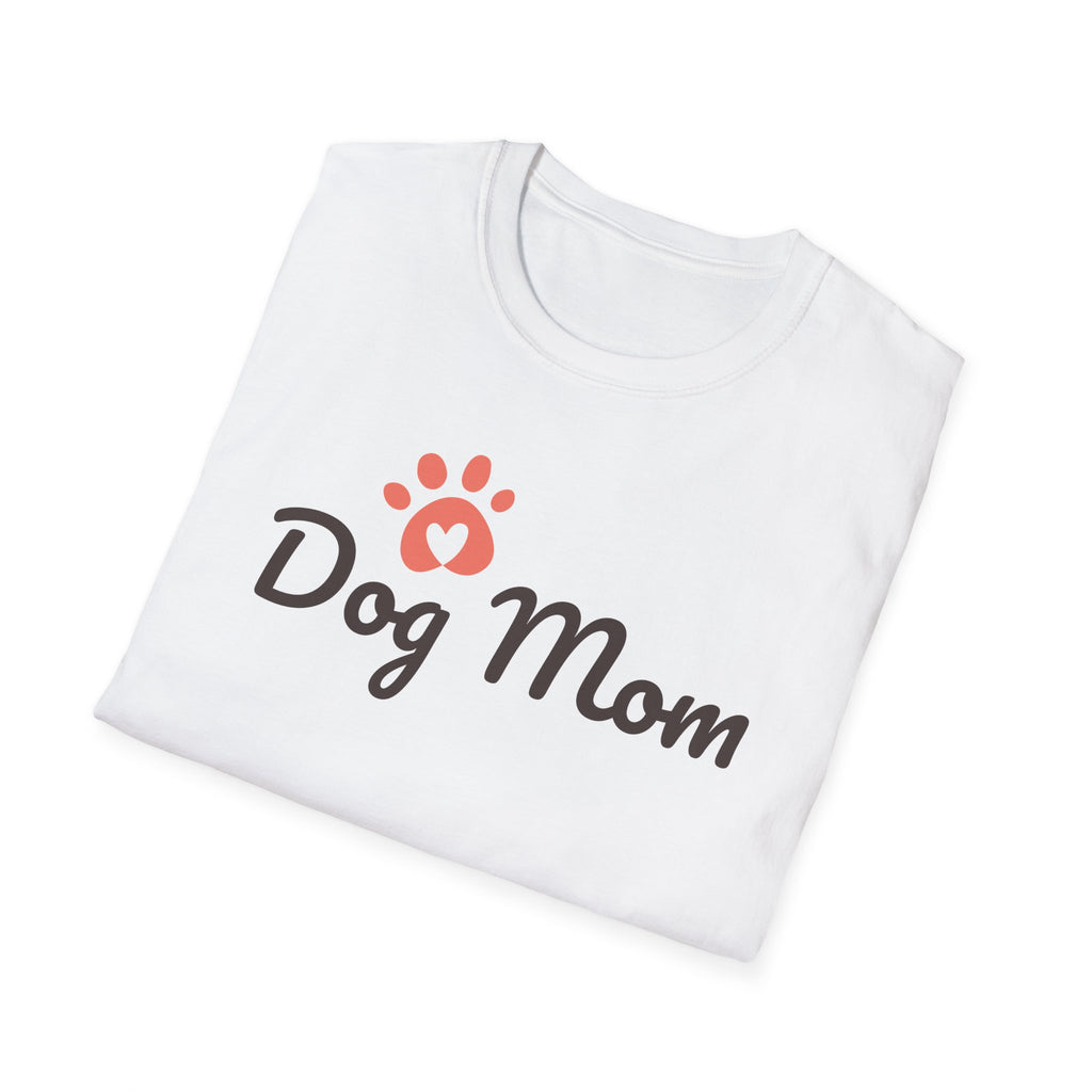 Dog Mom T-Shirt — Cute Paw Print Tee for Dog Lovers, Perfect Gift for Mother’s Day