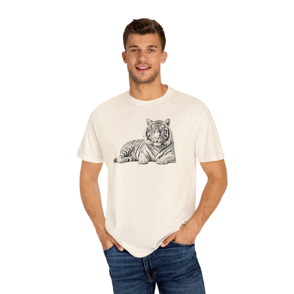Tiger Graphic Unisex T-Shirt | Animal Lover Tee, Casual Wear, Wildlife Shirt, Gift for Nature Lovers, Comfort Fit