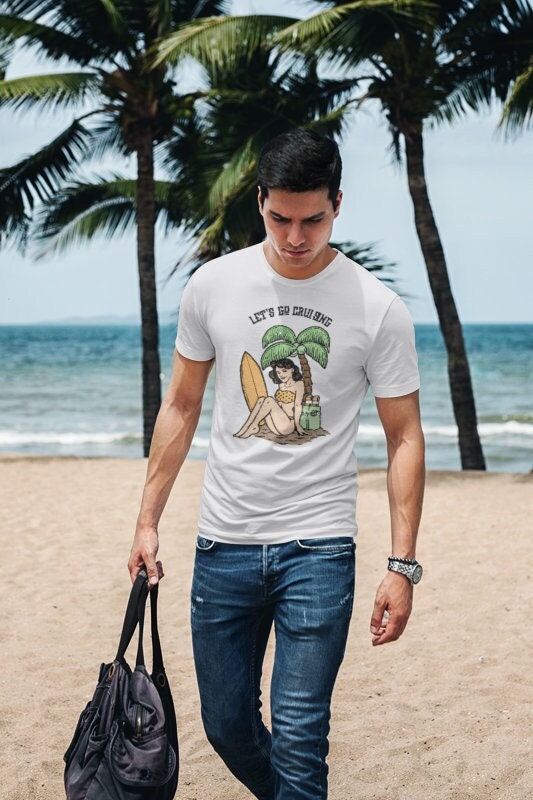 Funny Cruise Vacation T-Shirt "Let's Go Cruising" T-Shirt Ideal gift for cruise travelers