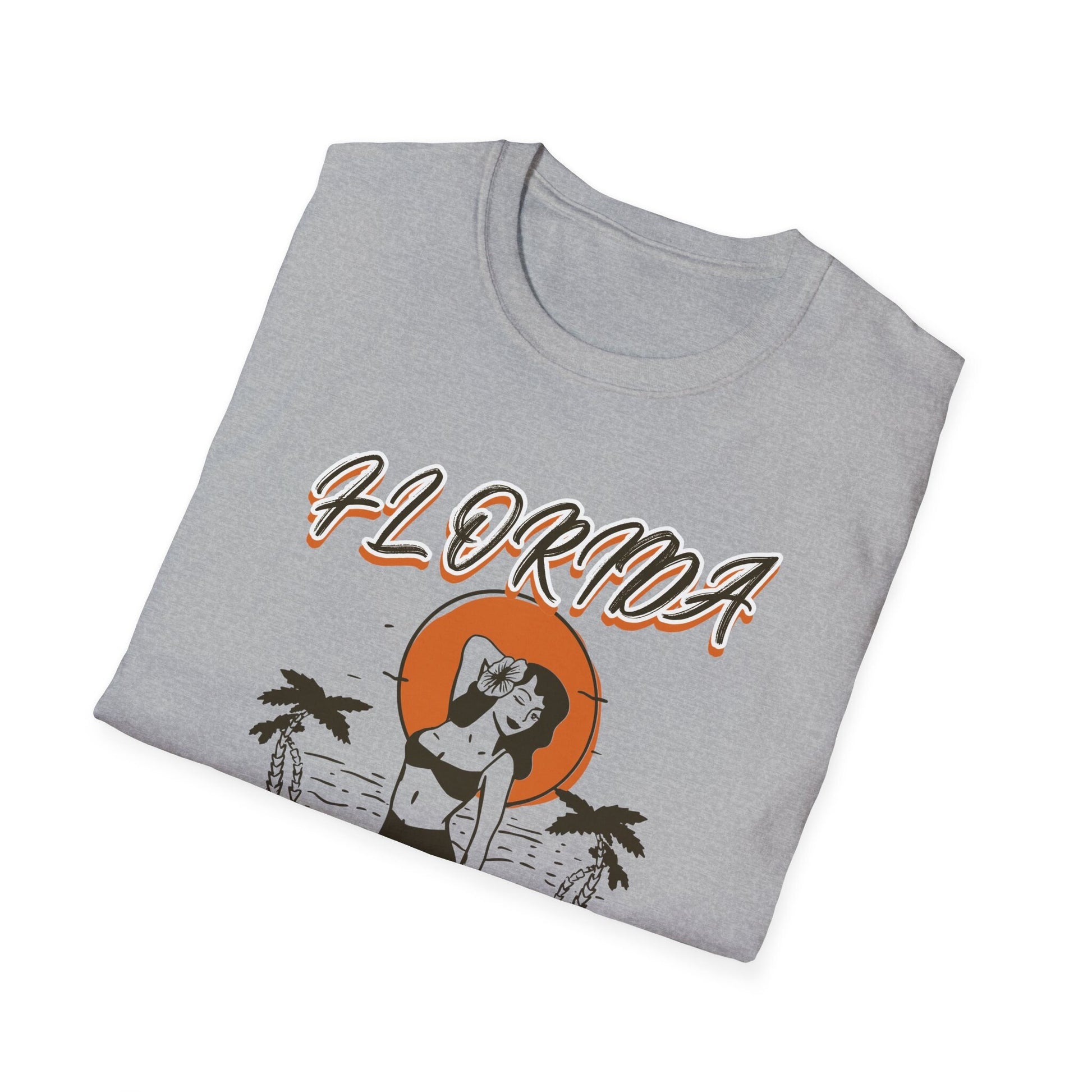 Women Retro Florida T-Shirt fun summer wear