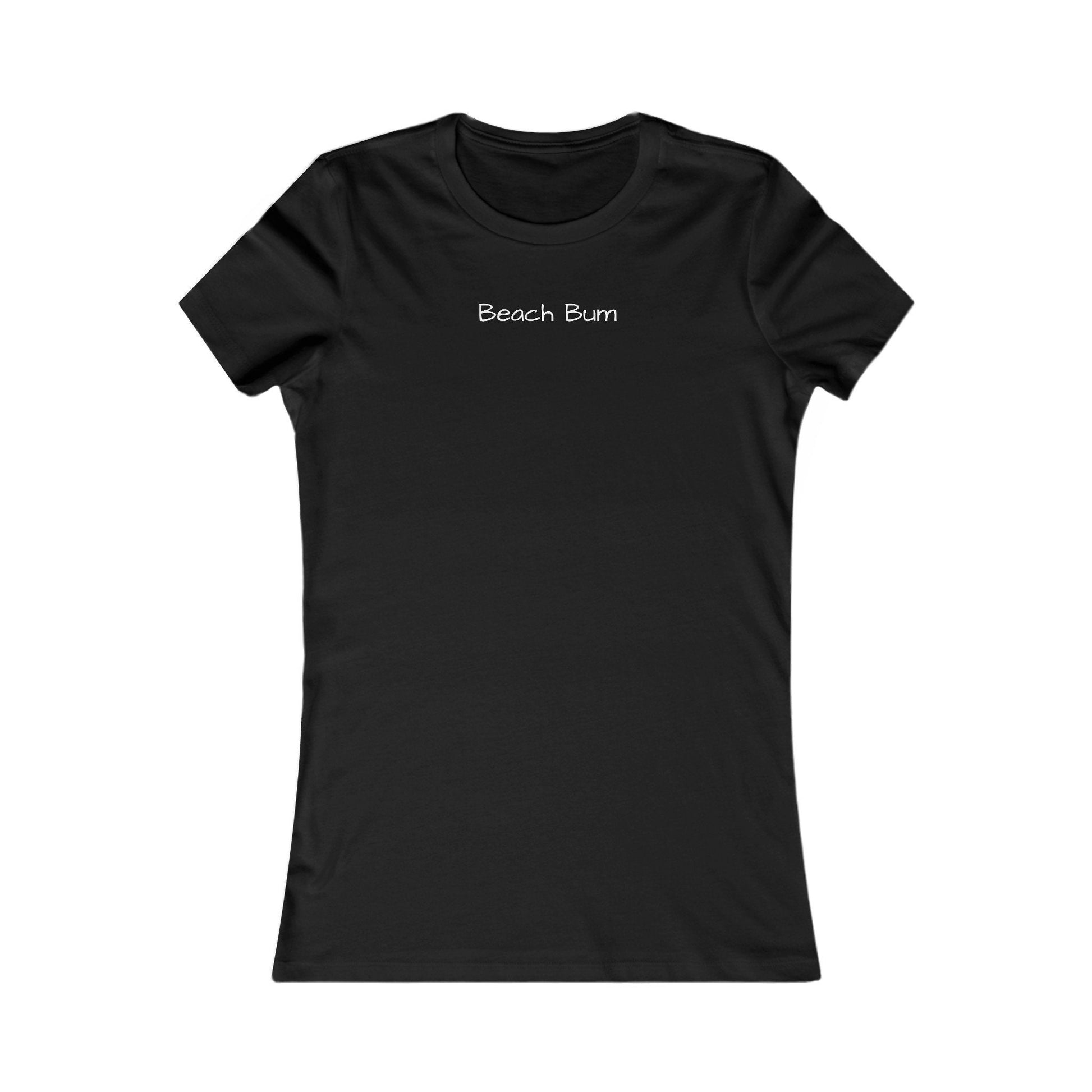 Beach Bum T-Shirt | Women's Summer Tee, Casual Style, Stylish & Comfy Beach Gift Shirt, Favorite Vacation Top