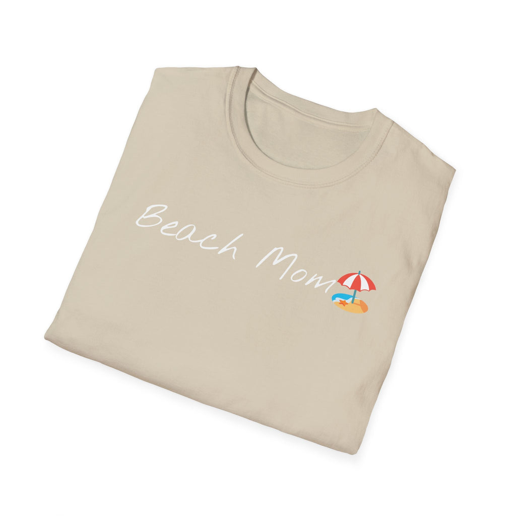 Beach Mom T-Shirt Mom life Beach vibes Vacation shirt mode summer fun Family vacation Mother's gift
