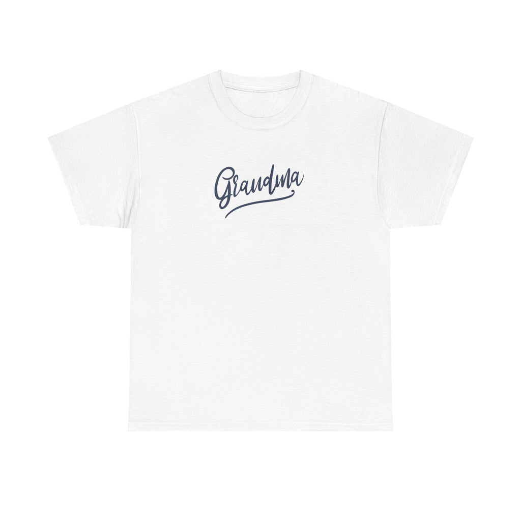 Grandma Unisex Heavy Cotton Tee, Gift for Grandma, Mother's Day Gift, Family Reunion Shirt, Comfortable Everyday Wear