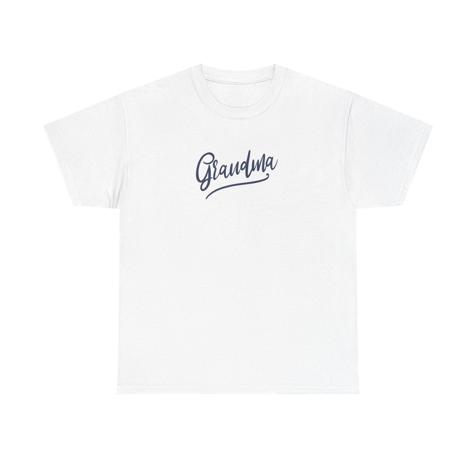 Grandma Unisex Heavy Cotton Tee, Gift for Grandma, Mother's Day Gift, Family Reunion Shirt, Comfortable Everyday Wear