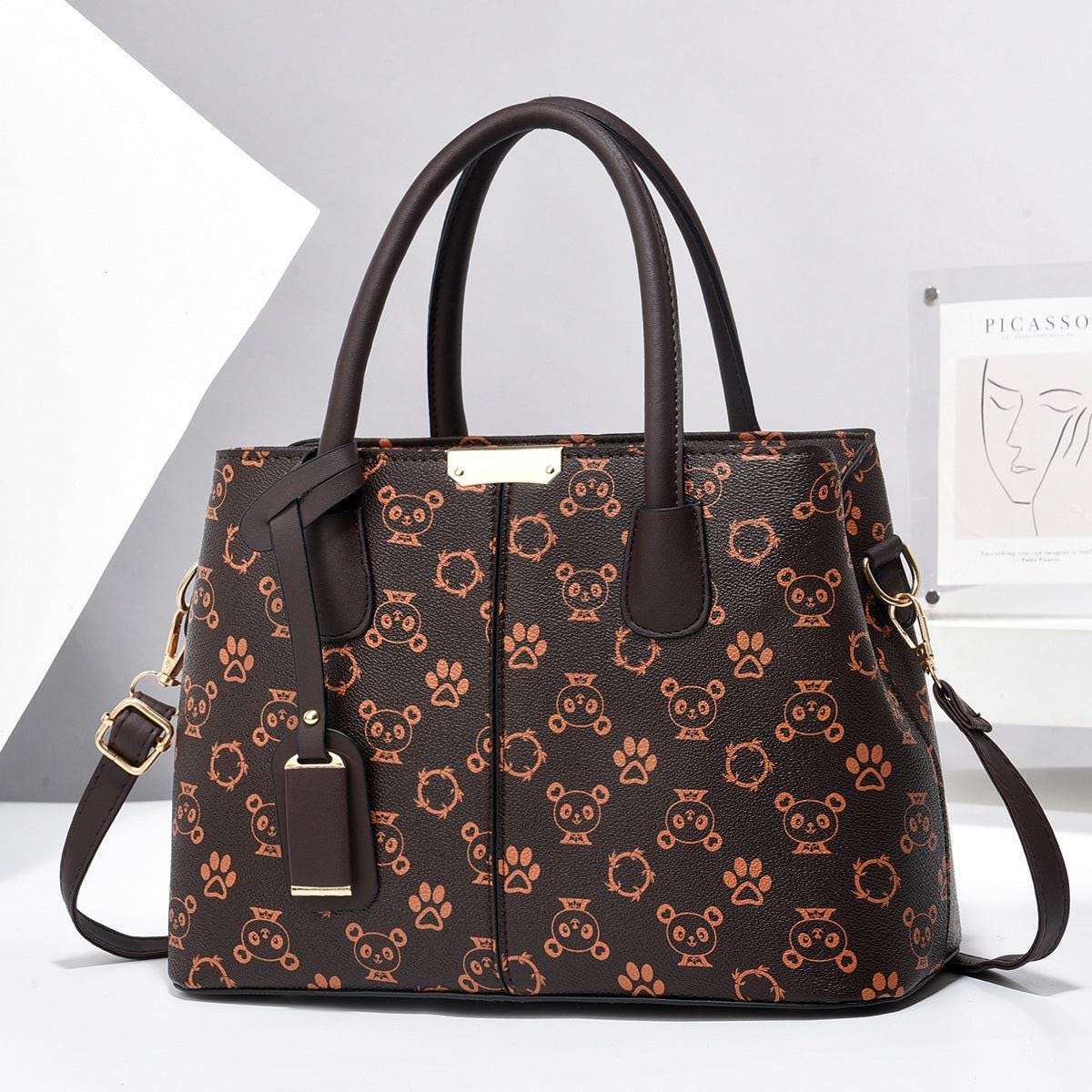 Crossbody Bags Leather Handbags Ladies Large Capacity Tote Bag Female Square Shoulder Bags New Fashion Crossbody Bags