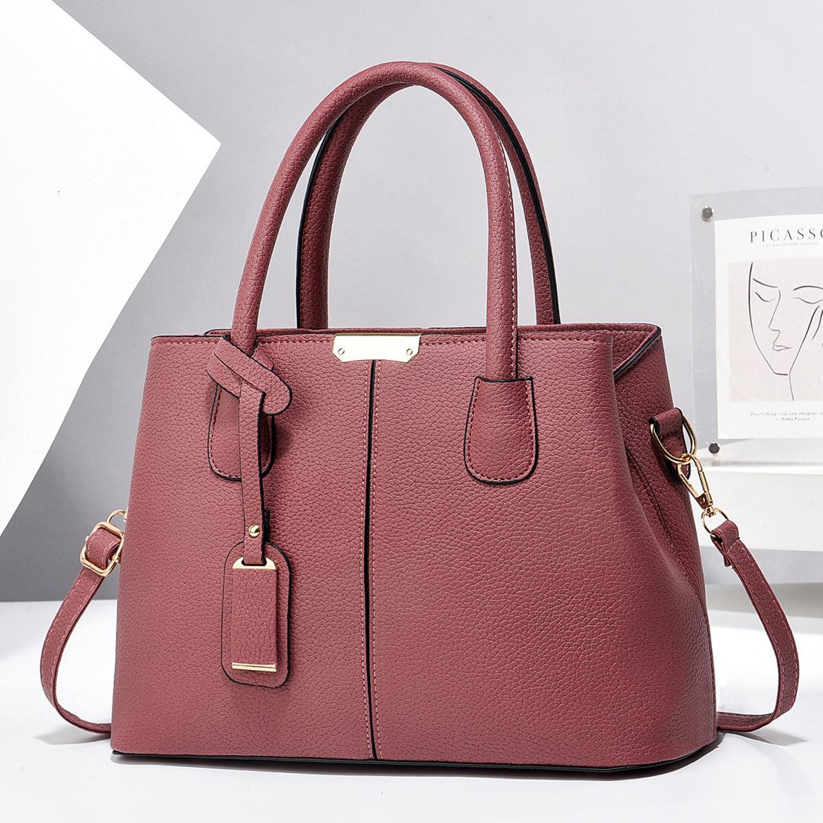 Crossbody Bags Leather Handbags Ladies Large Capacity Tote Bag Female Square Shoulder Bags New Fashion Crossbody Bags
