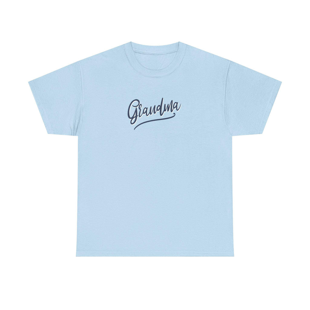 Grandma Unisex Heavy Cotton Tee, Gift for Grandma, Mother's Day Gift, Family Reunion Shirt, Comfortable Everyday Wear