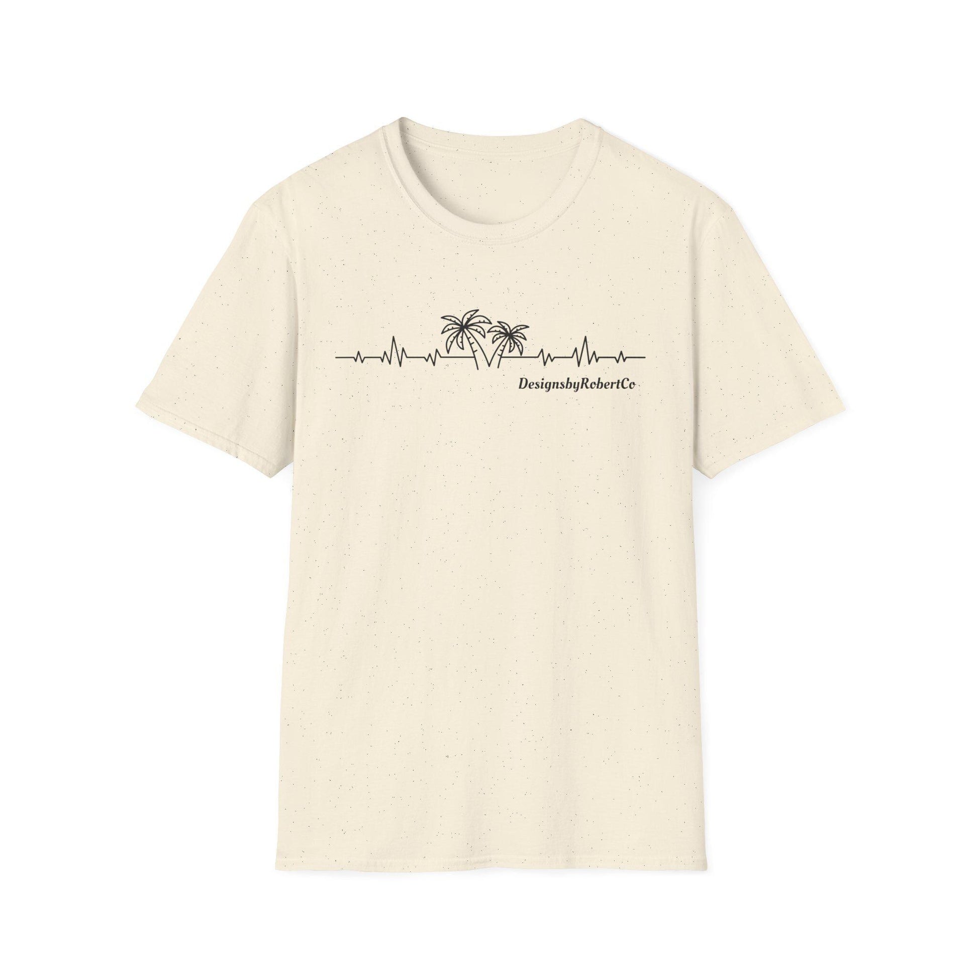 Tropical t-shirt for everyday wear