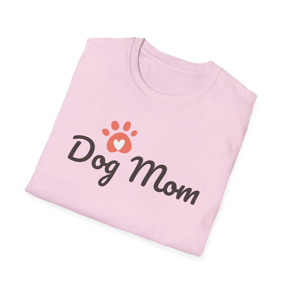 Dog Mom T-Shirt — Cute Paw Print Tee for Dog Lovers, Perfect Gift for Mother’s Day