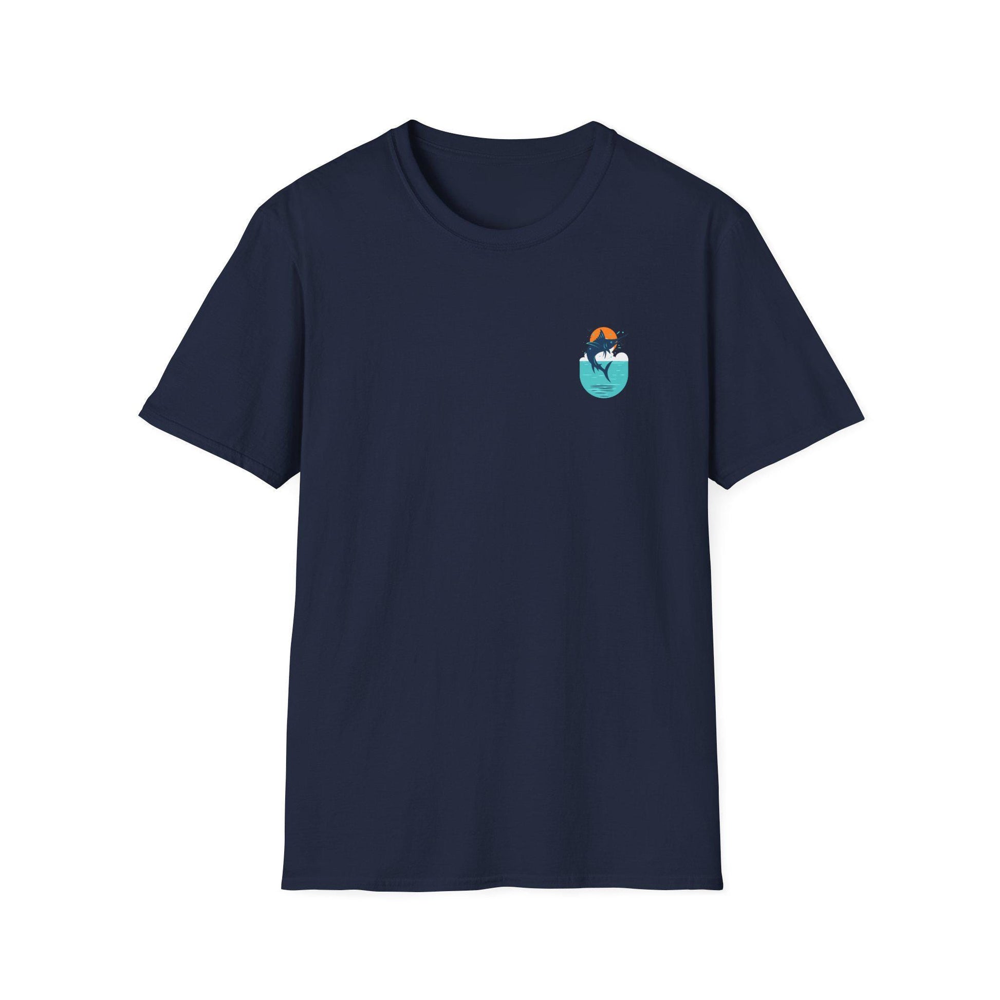 Fishing Adventure Unisex Softstyle T-Shirt - Great for Anglers, Beach Days, Summer Vibes, Gifts for Him/Her, Ocean Enthusiasts, Fishing