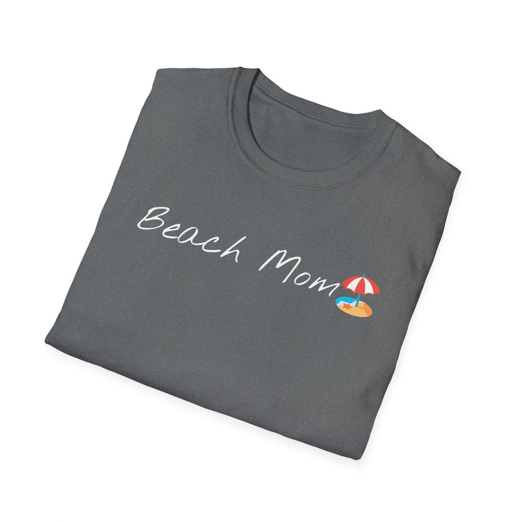 Beach Mom T-Shirt Mom life Beach vibes Vacation shirt mode summer fun Family vacation Mother's gift