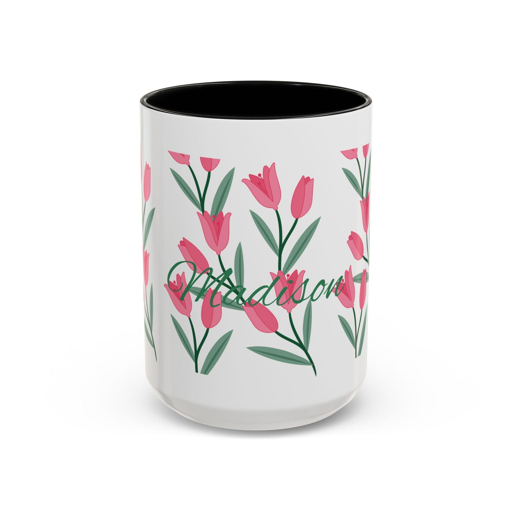 Personalized Colorful Matisse Accent Mug | Floral Art Lover Gift, Home Decor, Coffee Cup, Kitchenware, Unique Gift for Her
