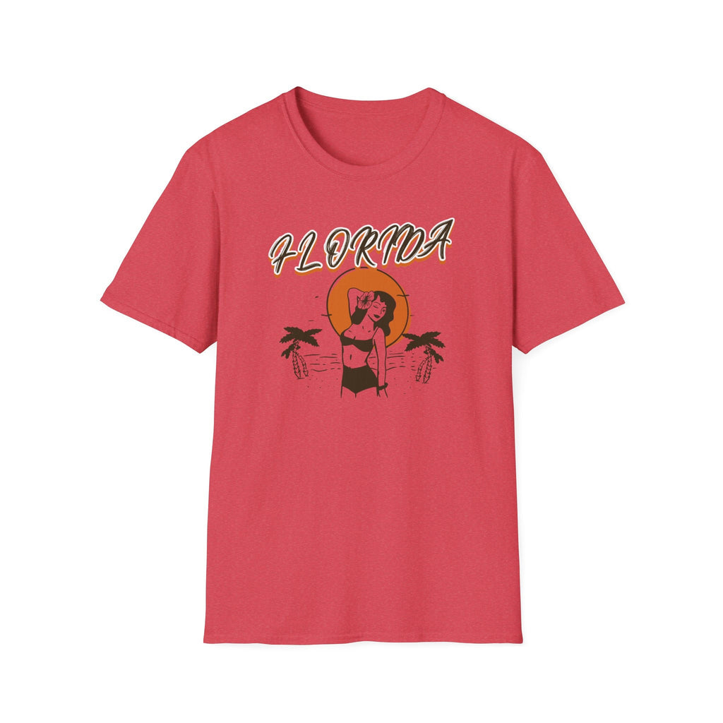 Women Retro Florida T-Shirt fun summer wear