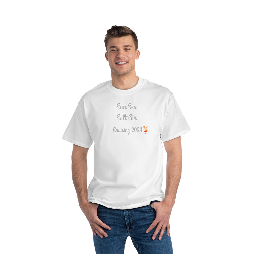 cruise T-Shirt Sun Sea Salt Air Cruising 2024 Beefy-T® Short-Sleeve T-Shirt