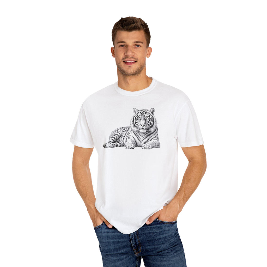 Tiger Graphic Unisex T-Shirt | Animal Lover Tee, Casual Wear, Wildlife Shirt, Gift for Nature Lovers, Comfort Fit