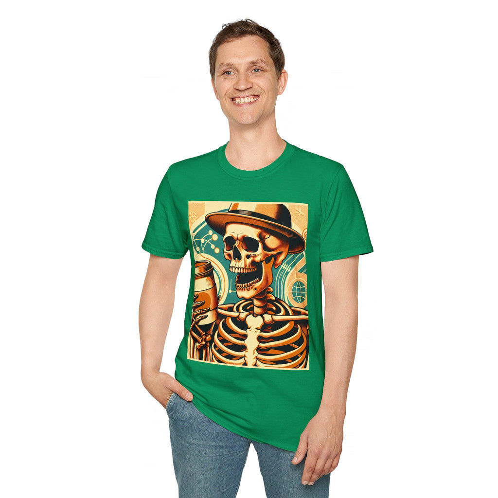 Fun spooky and scary Halloween t-shirt coffee to go