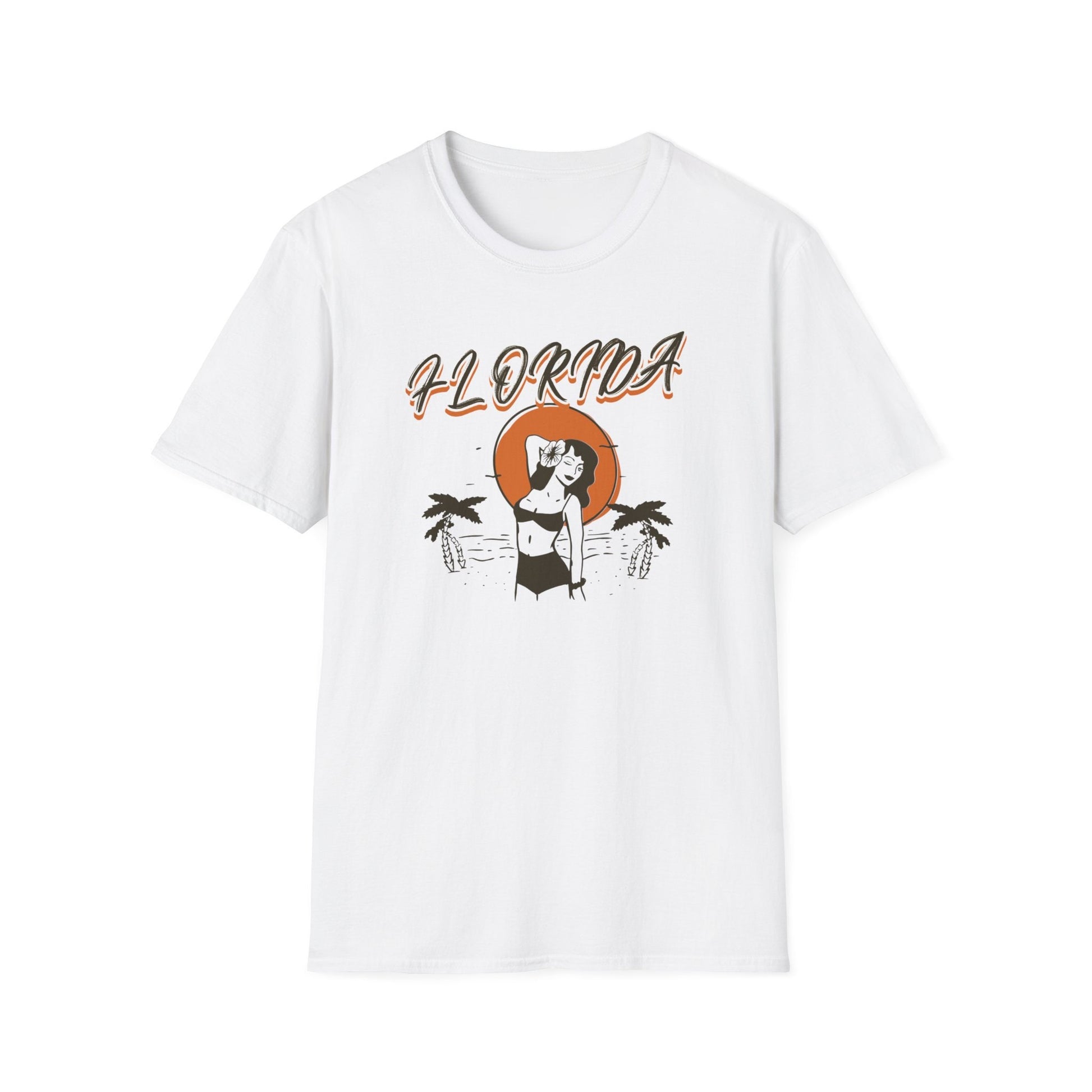 Women Retro Florida T-Shirt fun summer wear