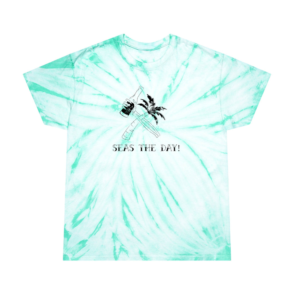 Tie Dye Seas the Day! Tie-Dye Tee cruise t-shirt beach t-shirt